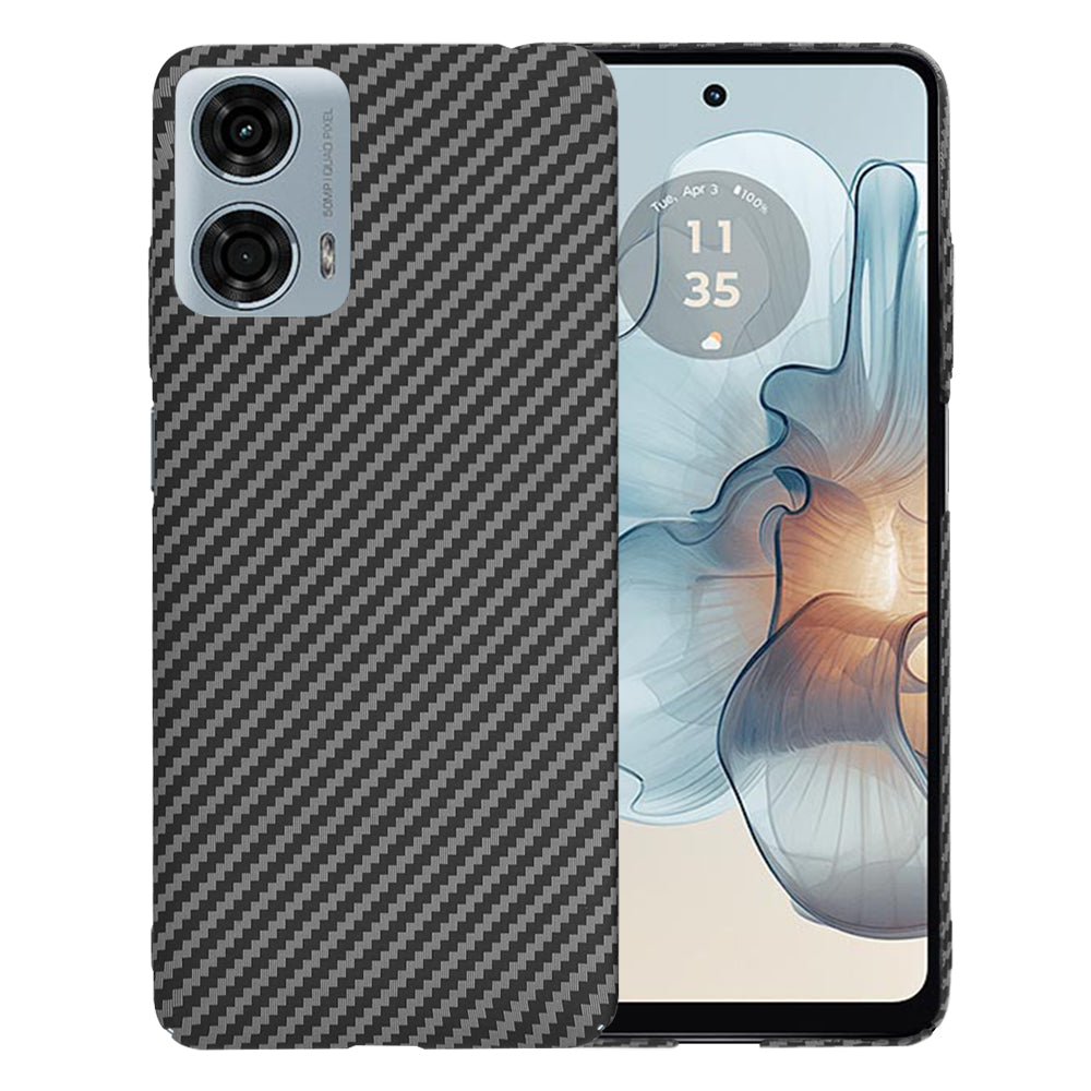 Θήκη για Motorola Moto G24 Power, Techsuit, Carbonite FiberShell, Μαύρη