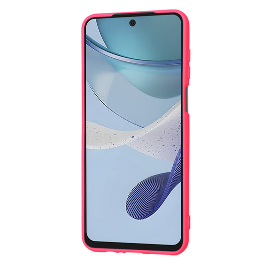 Θήκη για Motorola Moto G53, Techsuit, SoftFlex, Σκούρο Ροζ