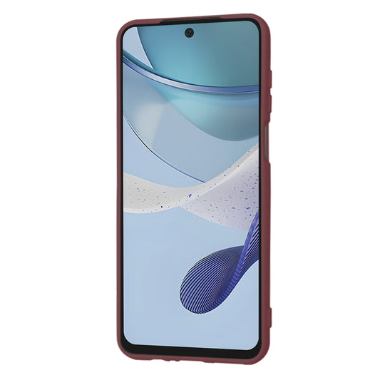 Θήκη για Motorola Moto G53, Techsuit, SoftFlex, Βυσσινί