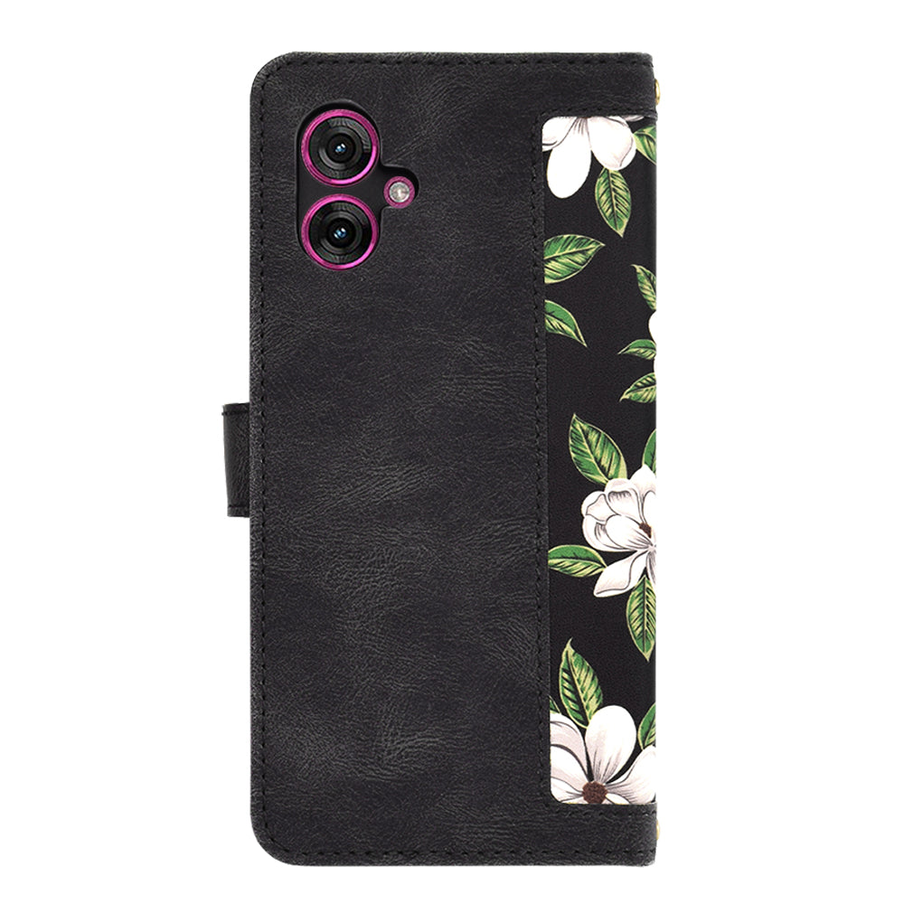 Θήκη για Motorola Moto G55, Techsuit, FlipCraft, Μαύρο