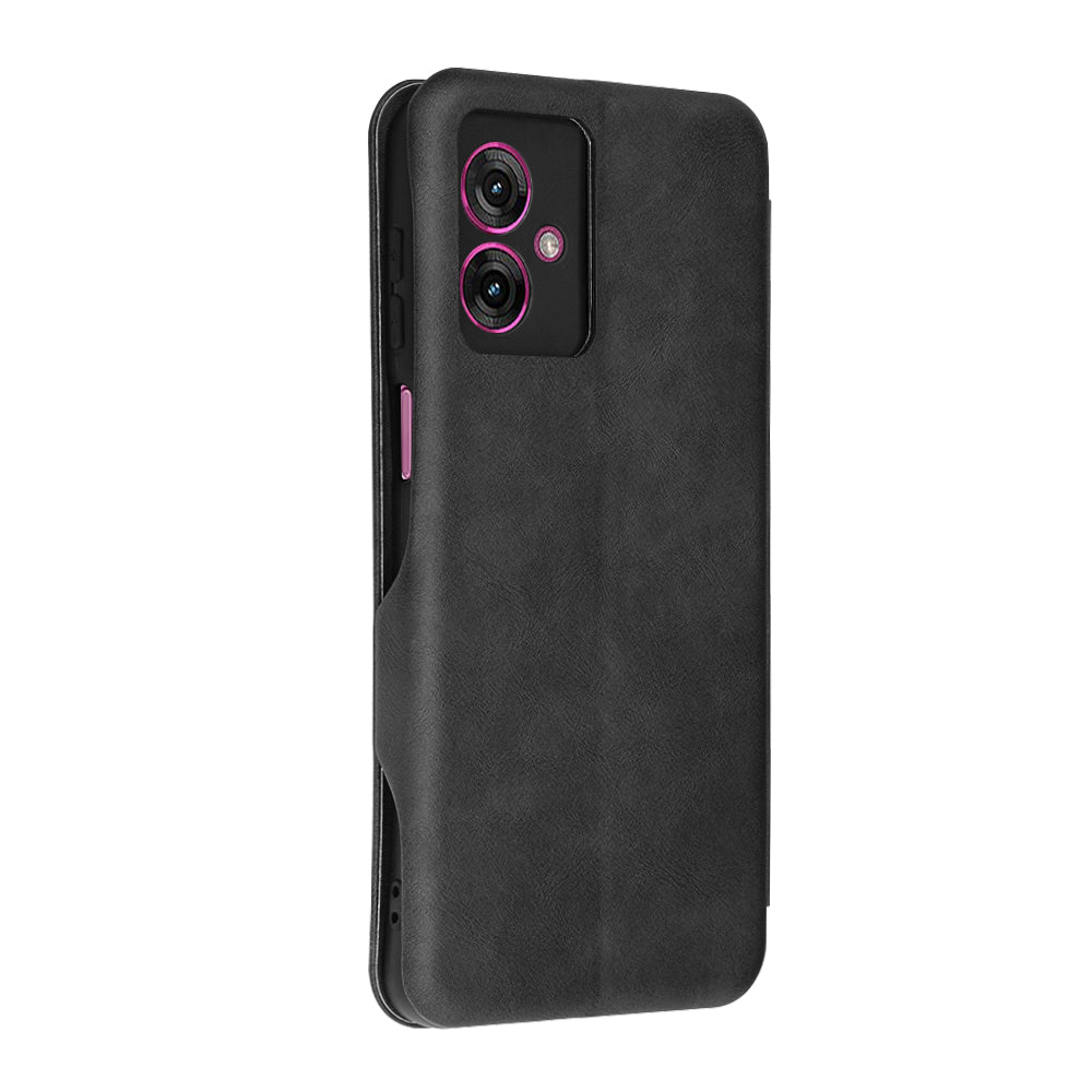 Θήκη για Motorola Moto G55, Techsuit, Safe Wallet Plus, Μαύρο