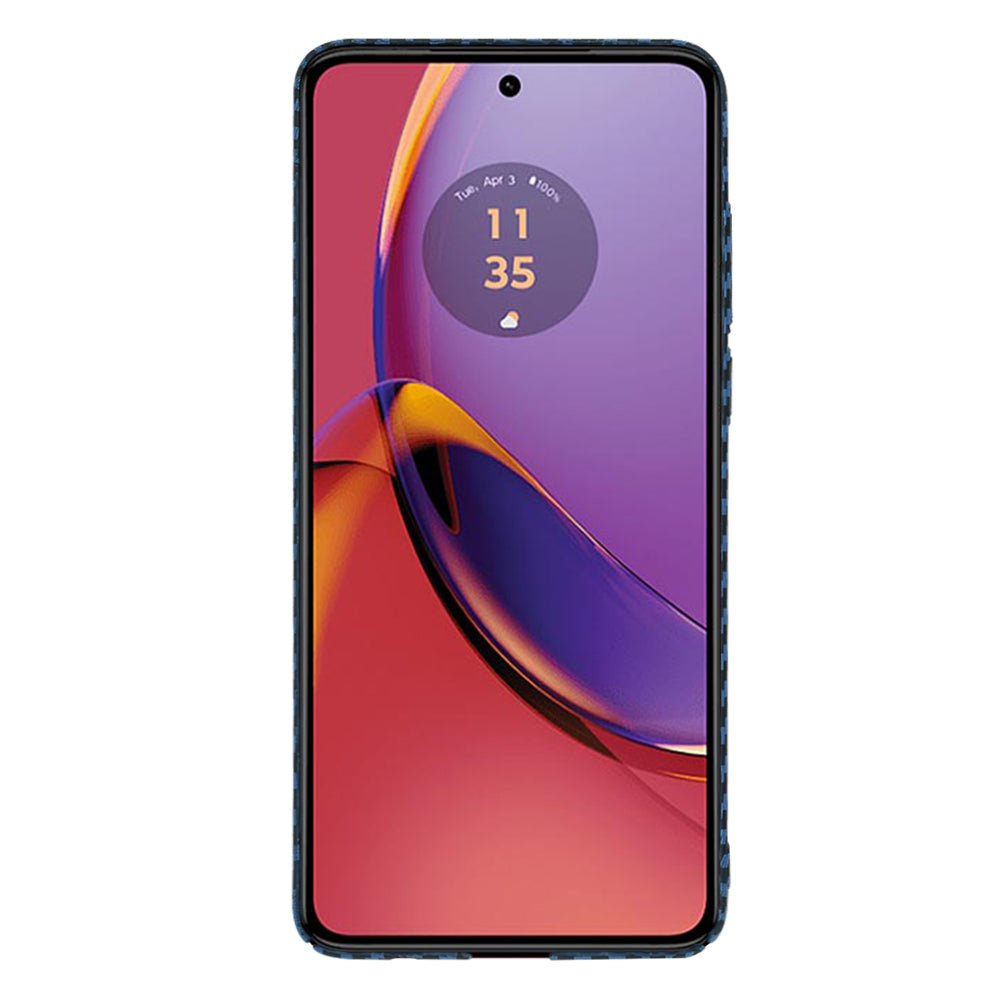 Θήκη για Motorola Moto G84, Techsuit, Carbonite FiberShell, Τυρκουάζ