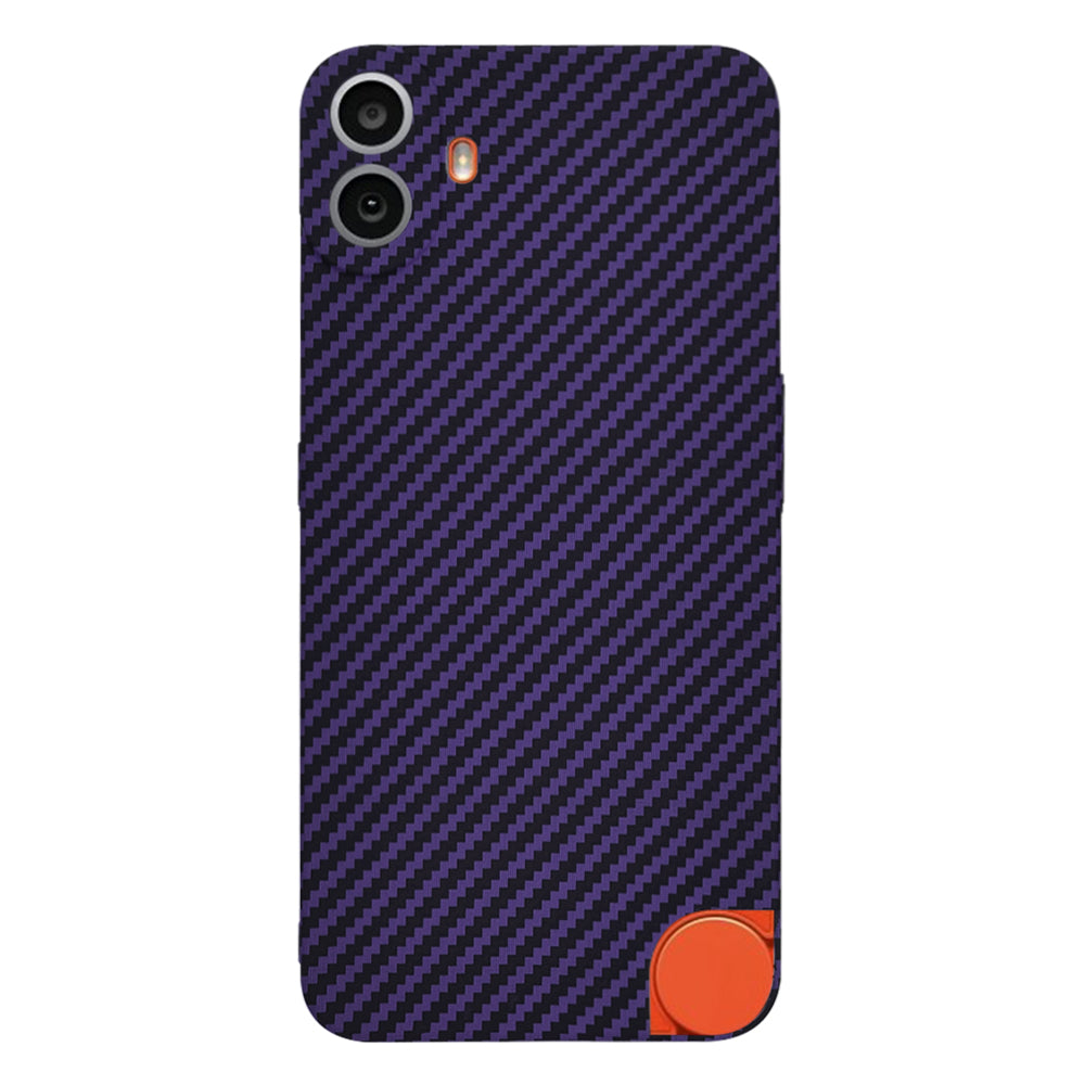 Θήκη για Nothing CMF Phone 1, Techsuit, Carbonite FiberShell, Μωβ