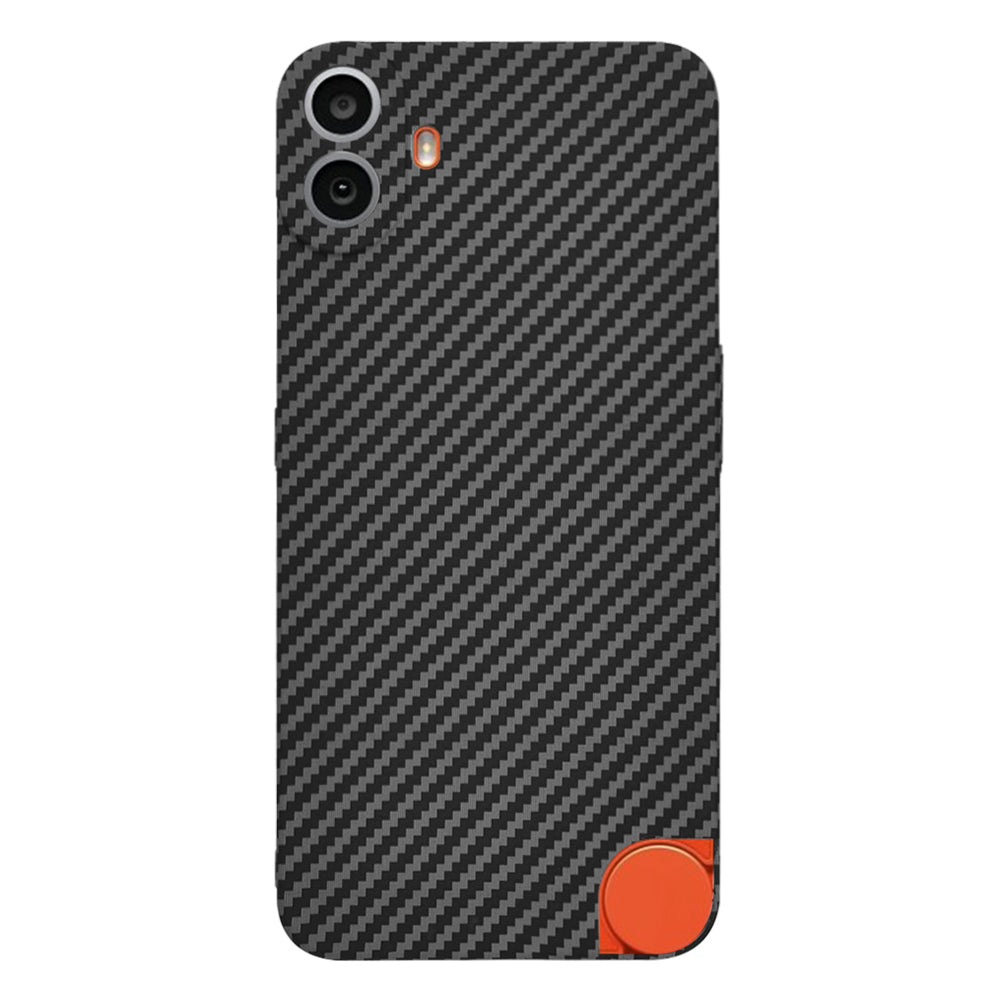 Θήκη για Nothing CMF Phone 1, Techsuit, Carbonite FiberShell, Μαύρη