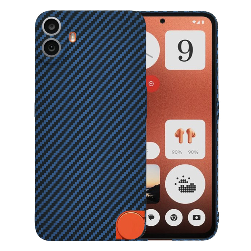 Θήκη για Nothing CMF Phone 1, Techsuit, Carbonite FiberShell, Τυρκουάζ