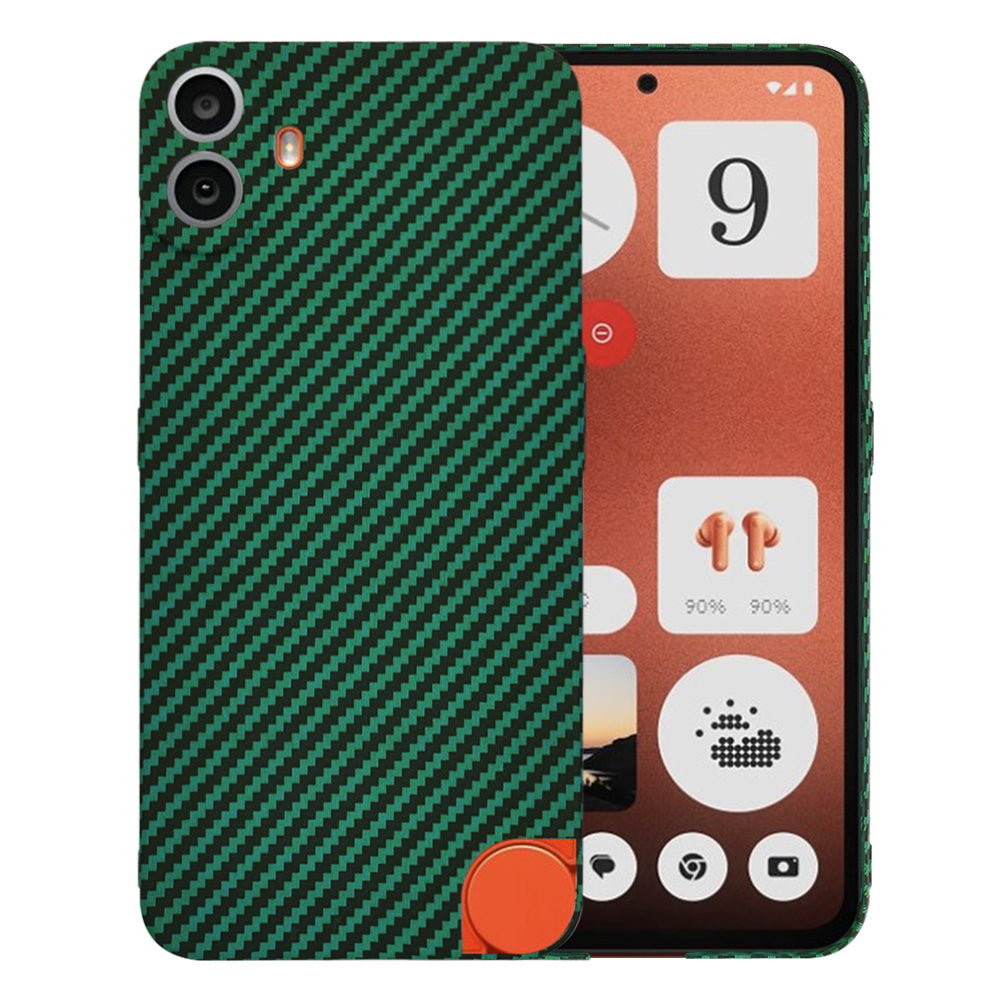 Θήκη για Nothing CMF Phone 1, Techsuit, Carbonite FiberShell, Πράσινο