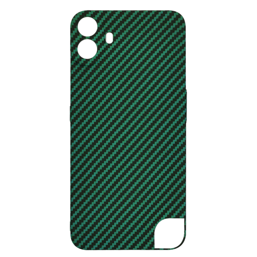 Θήκη για Nothing CMF Phone 1, Techsuit, Carbonite FiberShell, Πράσινο