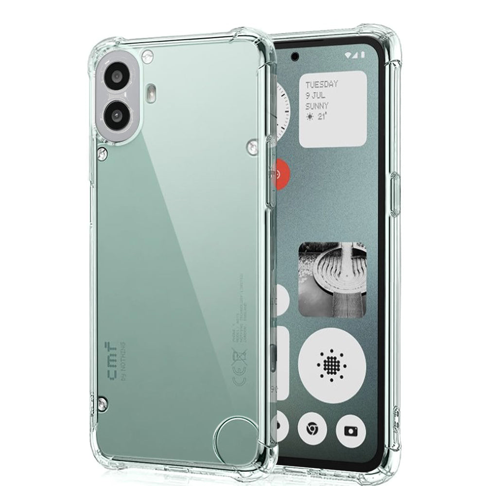 Θήκη για Nothing CMF Phone 1, Techsuit, Ανθεκτική σε Κρούσεις Διαφανής, Διάφανη