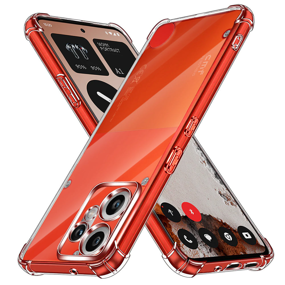 Θήκη για Nothing CMF Phone 2 Pro, Techsuit, Ανθεκτική σε Κρούσεις Διαφανής, Διάφανη
