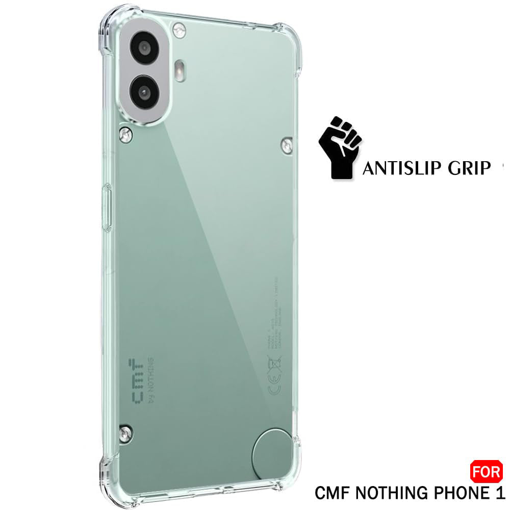 Θήκη για Nothing CMF Phone 2 Pro, Techsuit, Ανθεκτική σε Κρούσεις Διαφανής, Διάφανη