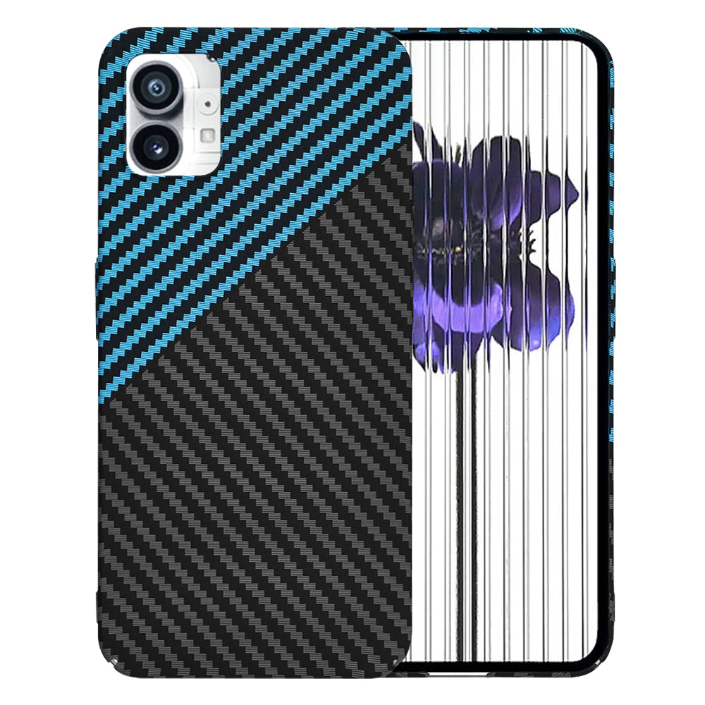 Θήκη για Nothing Phone (1), Techsuit, Carbonite FiberShell, Μαύρο Μπλε