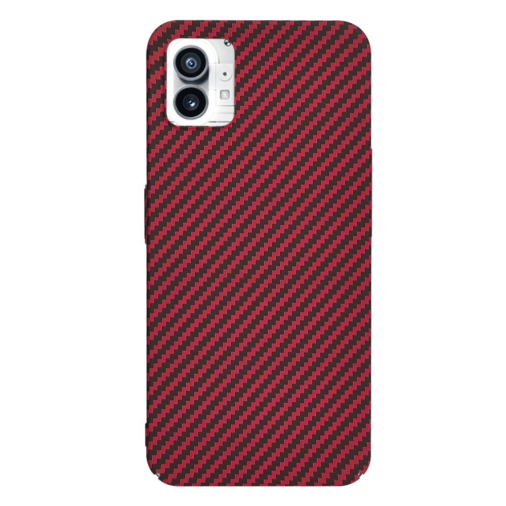 Θήκη για Nothing Phone (1), Techsuit, Carbonite FiberShell, Κόκκινο