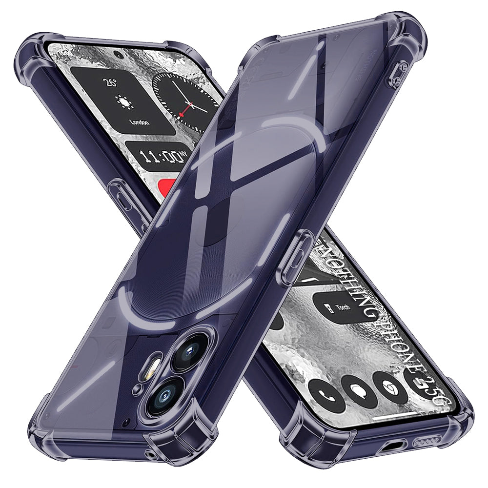 Θήκη για Nothing Phone (2), Techsuit, Ανθεκτική σε Κρούσεις Διαφανής, Καπνιστή