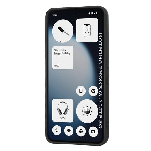 Θήκη για Nothing Phone (3a) Lite, Techsuit, SoftFlex, Μαύρη