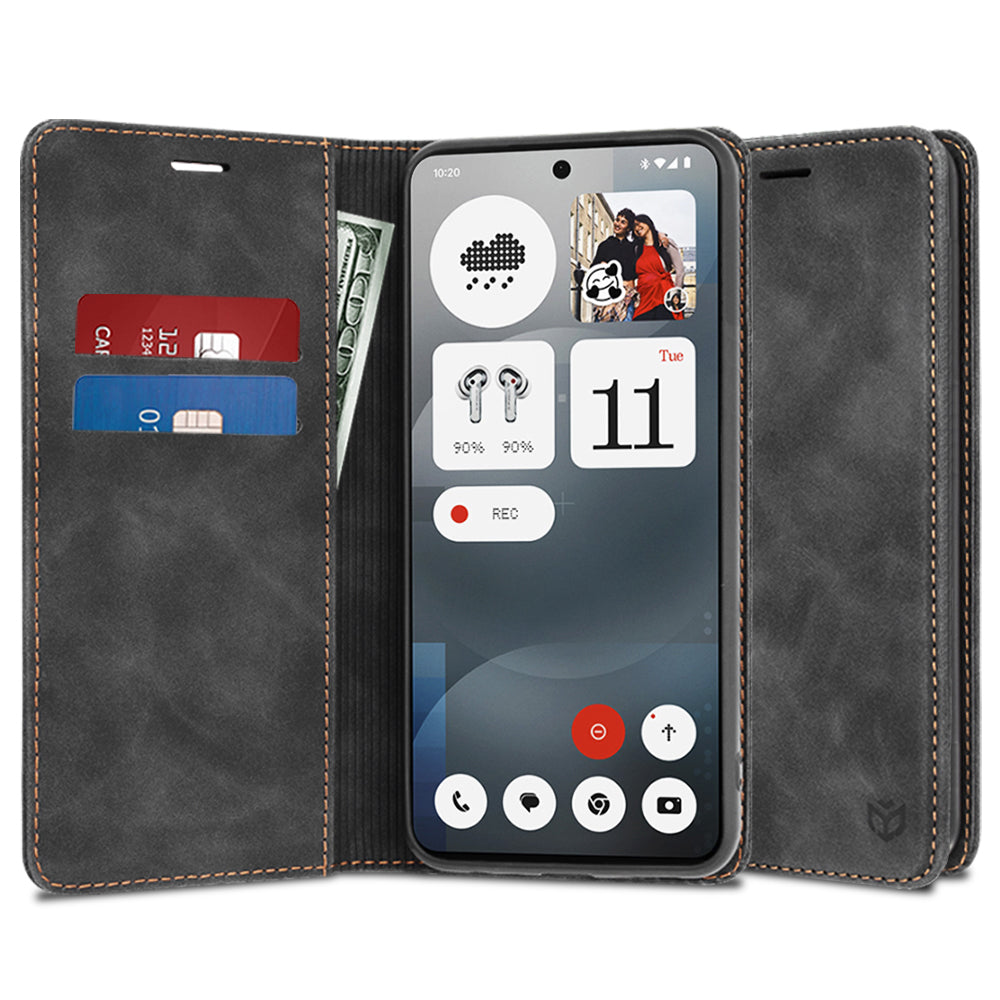Θήκη για Nothing Phone (3a), Techsuit, Confy, Μαύρο