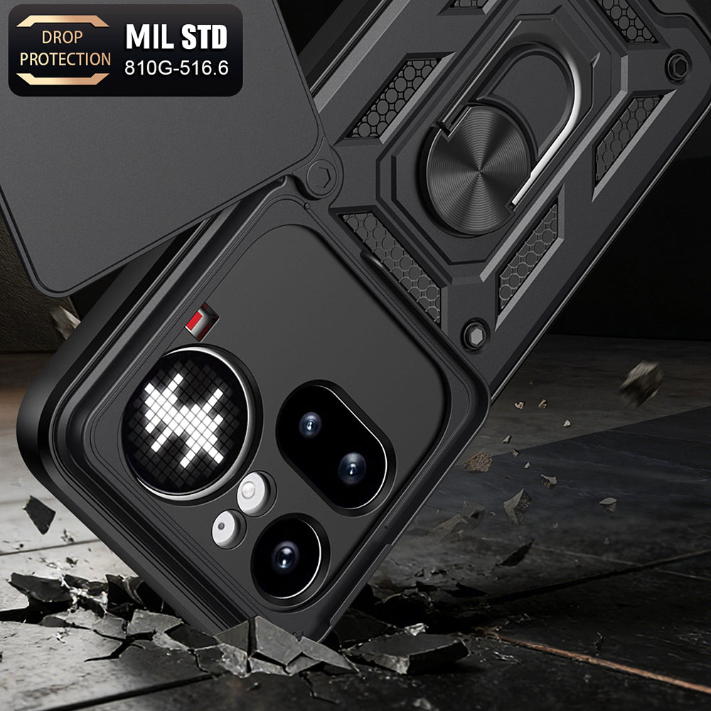 Θήκη για Nothing Phone (4a) Pro, Techsuit, CamShield, Μαύρη
