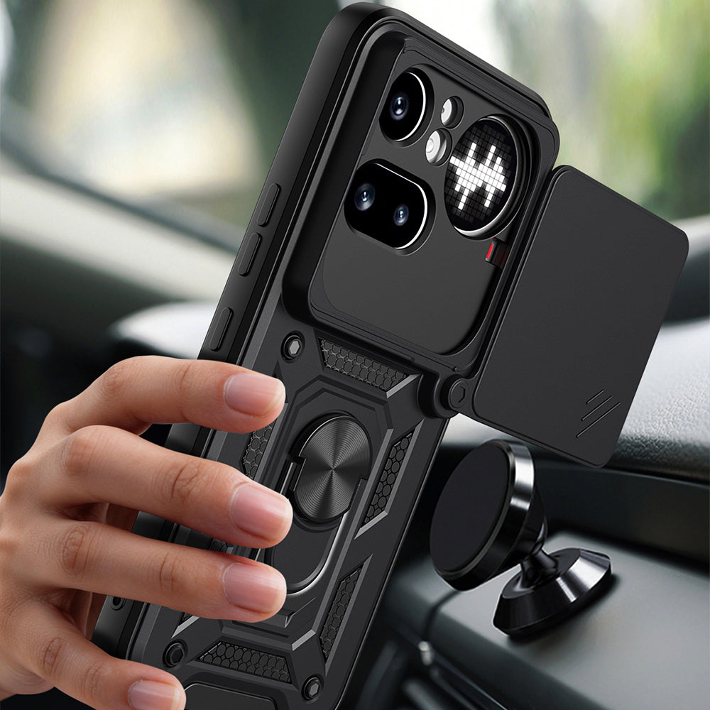 Θήκη για Nothing Phone (4a) Pro, Techsuit, CamShield, Μαύρη