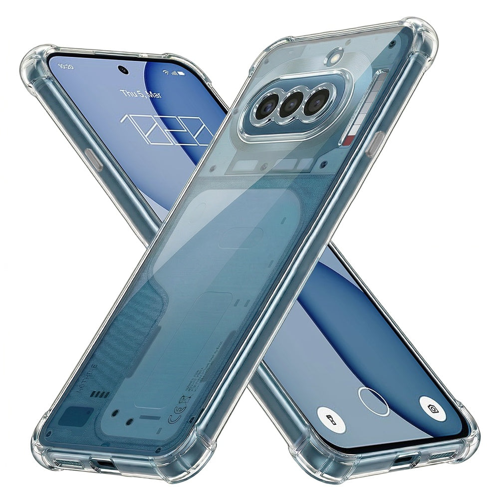 Θήκη για Nothing Phone (4a), Techsuit, Shockproof Clear, Διαφανής