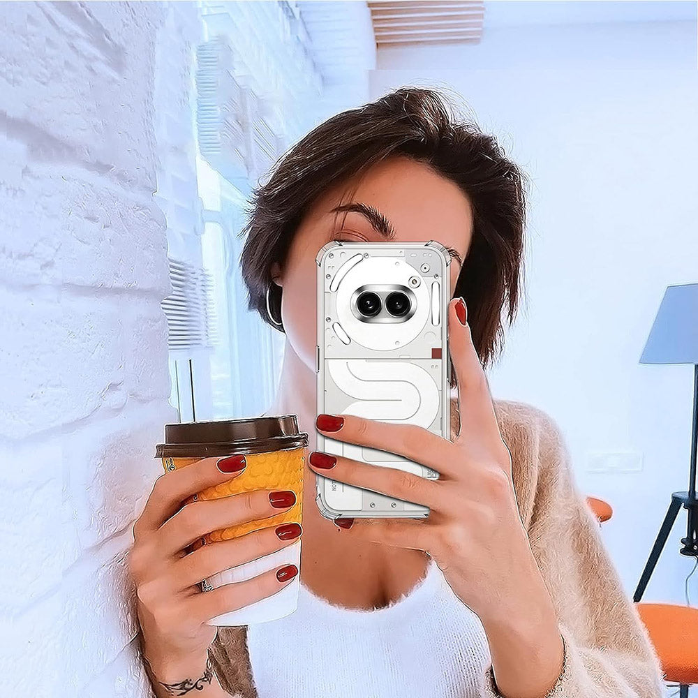 Θήκη για Nothing Phone (4a), Techsuit, Shockproof Clear, Διαφανής