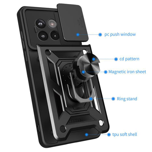 Θήκη για OnePlus 13R, Techsuit, CamShield, Πράσινο