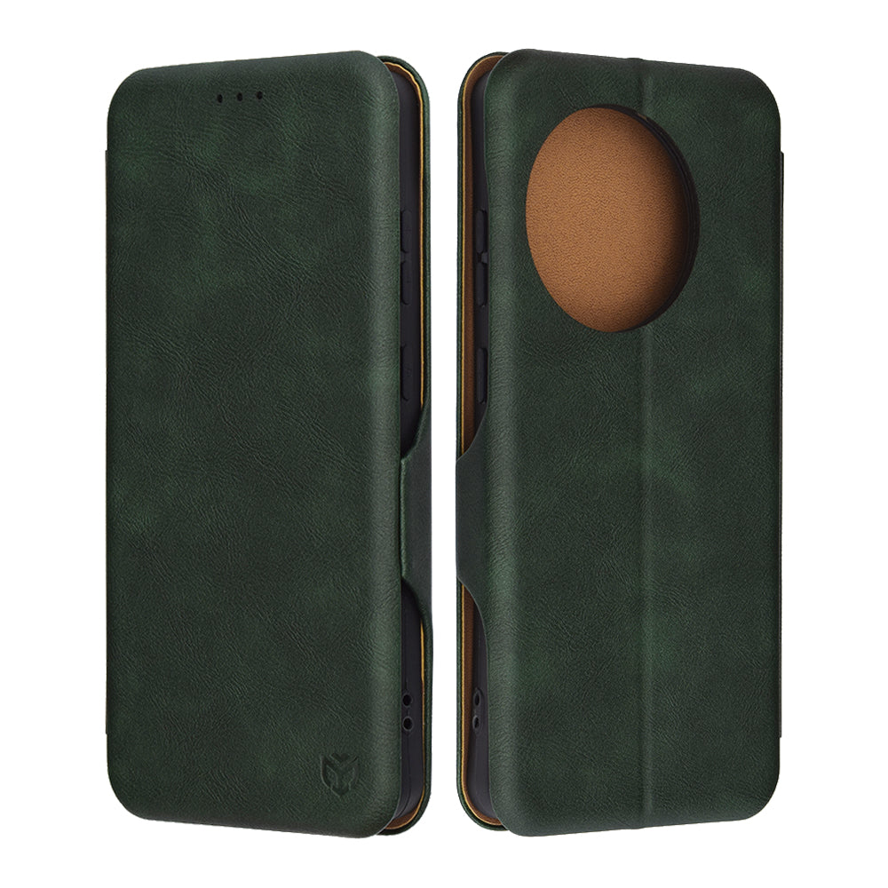 Θήκη για OnePlus 13R, Techsuit, Safe Wallet Plus, Πράσινο
