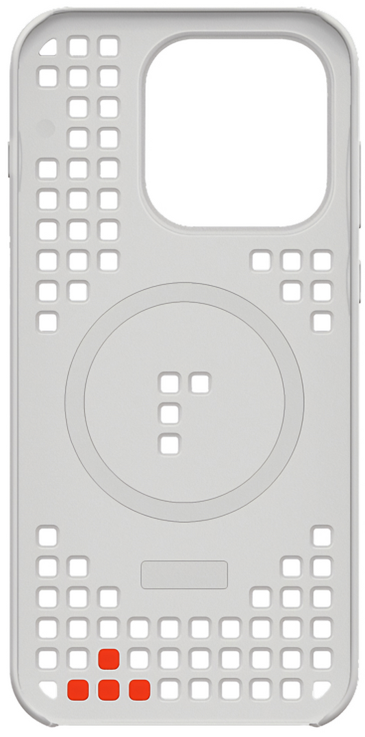 Θήκη για OnePlus 15, Hole Pattern Magnetic, Γκρι, Επανασφραγισμένη 5431102022