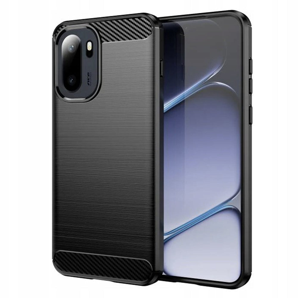 Case for OnePlus 15R, Techsuit, Carbon, Black