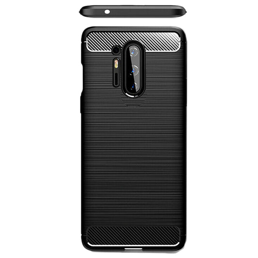 Θήκη για OnePlus 8 Pro, Techsuit, Carbon, Μαύρη