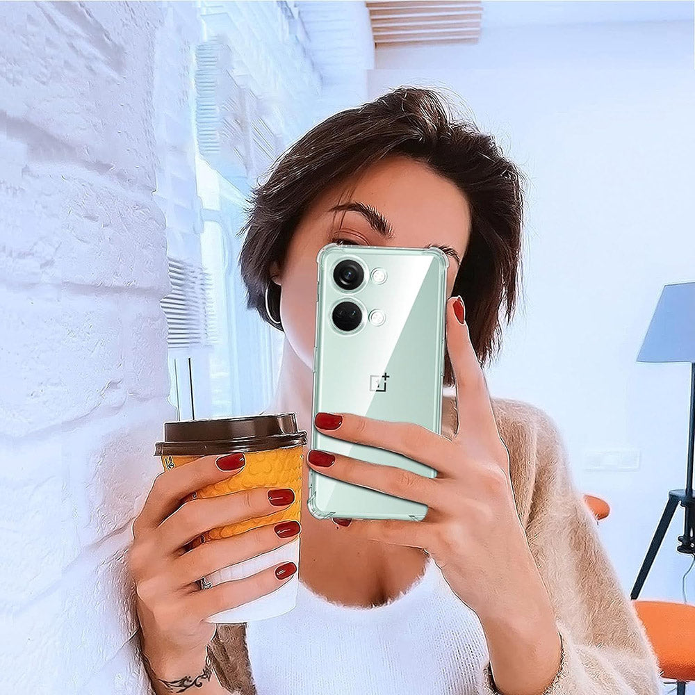 Θήκη για OnePlus Nord 3, Techsuit, Ανθεκτική σε Κρούσεις Διαφανής, Διάφανη