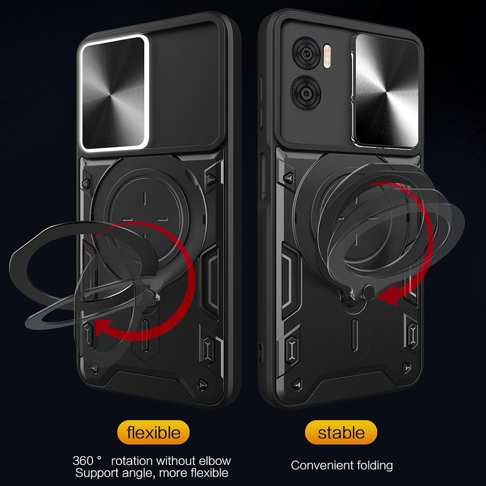 Θήκη για OnePlus Nord CE4 Lite, Techsuit, CamGuard Pro, Ροζ Χρυσό