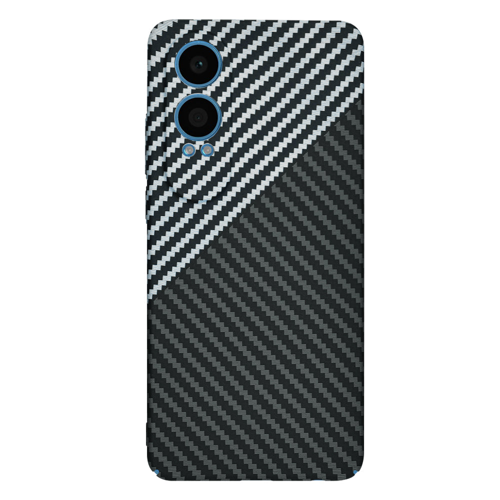 Θήκη για OnePlus Nord CE4 Lite, Techsuit, Carbonite FiberShell, Μαύρο Γκρι