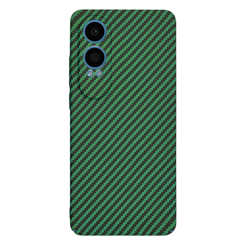 Θήκη για OnePlus Nord CE4 Lite, Techsuit, Carbonite FiberShell, Πράσινο
