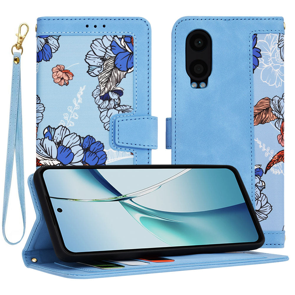 Θήκη για OnePlus Nord CE4 Lite, Techsuit, FlipCraft, Μπλε