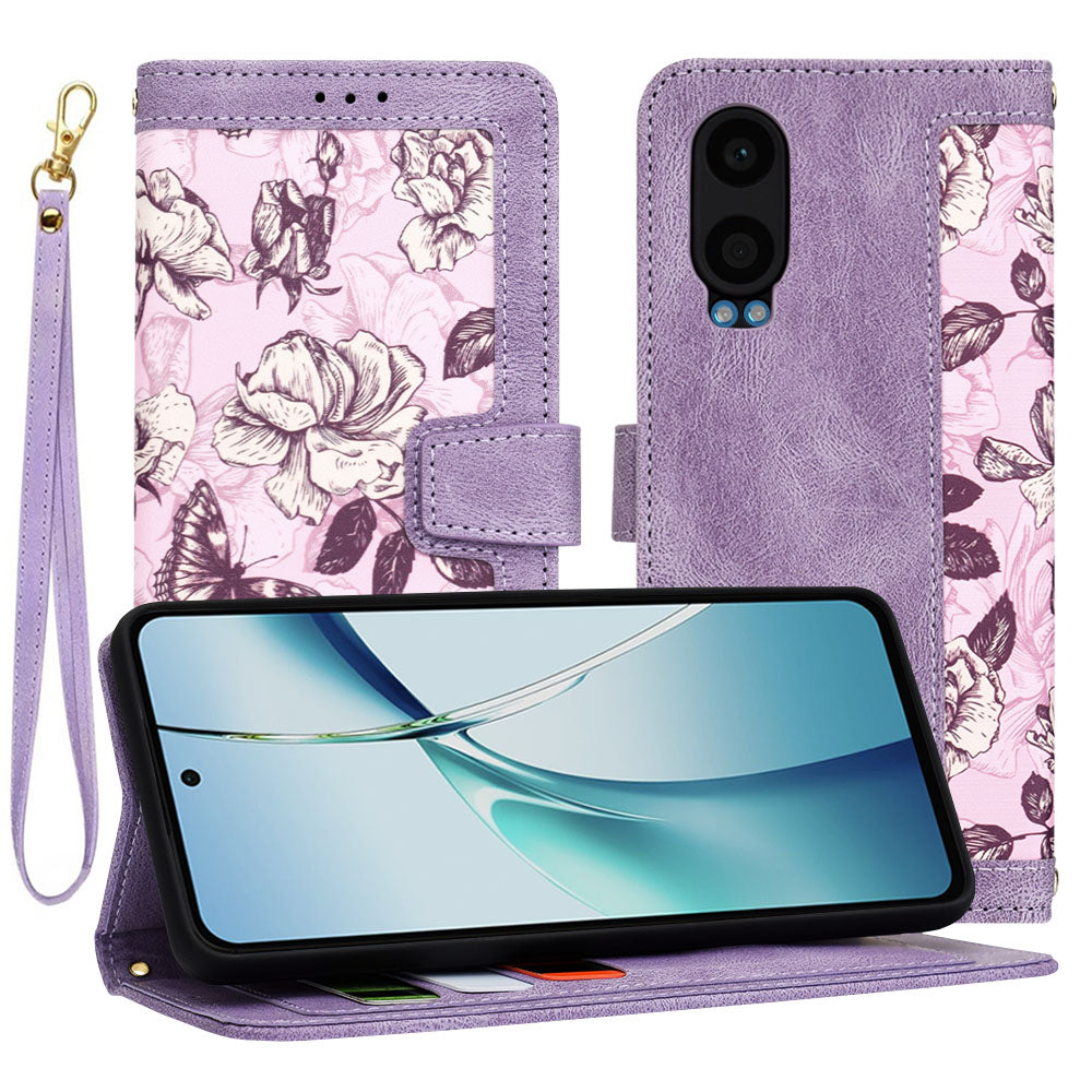 Θήκη για OnePlus Nord CE4 Lite, Techsuit, FlipCraft, Μωβ