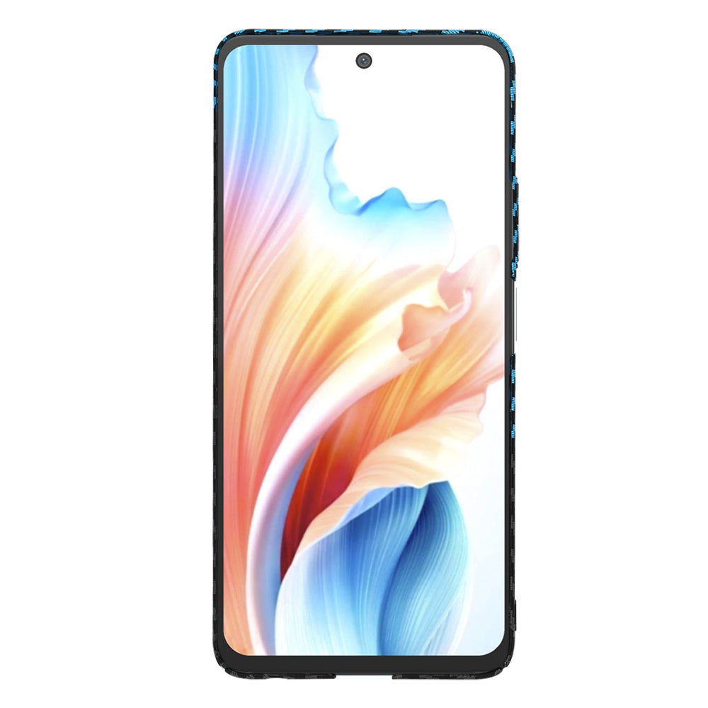Θήκη για OnePlus Nord N30 SE / Oppo A79, Techsuit, Carbonite FiberShell, Μαύρο Μπλε