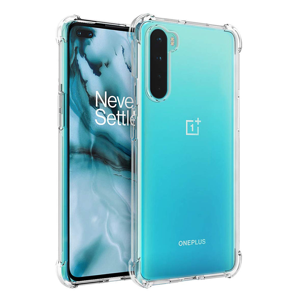 Θήκη για OnePlus Nord, Techsuit, Ανθεκτική σε Κρούσεις Διαφανής, Διάφανη