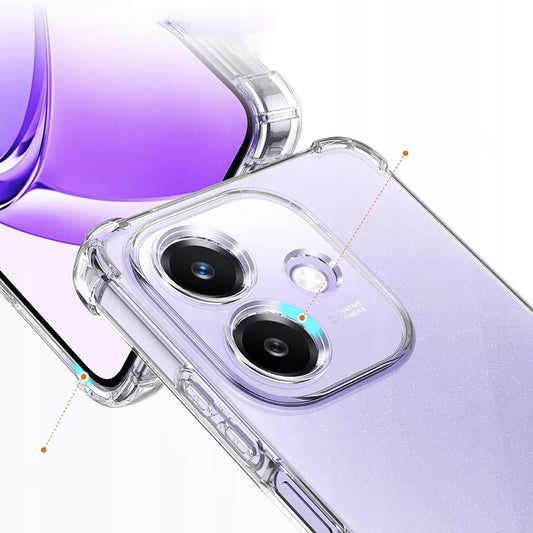 Θήκη για Oppo A3 4G, Techsuit, Ανθεκτική σε Κρούσεις Διαφανής, Διάφανη