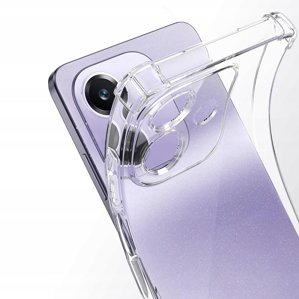 Θήκη για Oppo A3 4G, Techsuit, Ανθεκτική σε Κρούσεις Διαφανής, Διάφανη