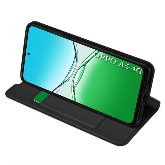 Θήκη για Oppo A5 4G / A5 5G, Techsuit, Magskin Book, Μαύρη