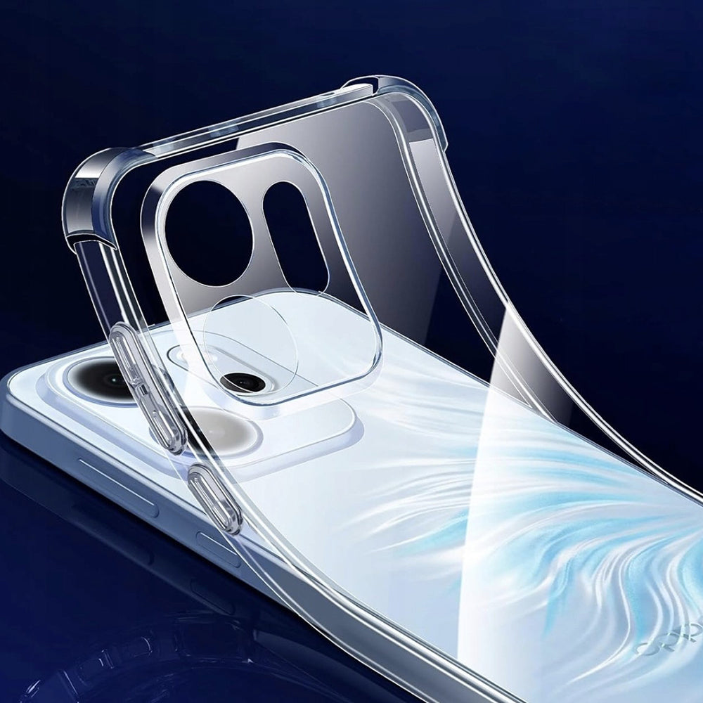 Case for Oppo A6 4G, Techsuit, Shockproof Clear, Transparent
