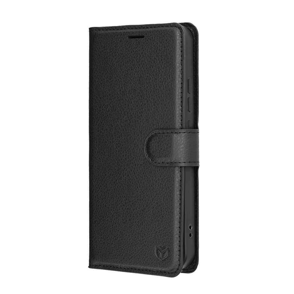 Θήκη για Oppo A6 Pro 5G / A6 Pro 4G, Techsuit, Leather Folio, Μαύρη