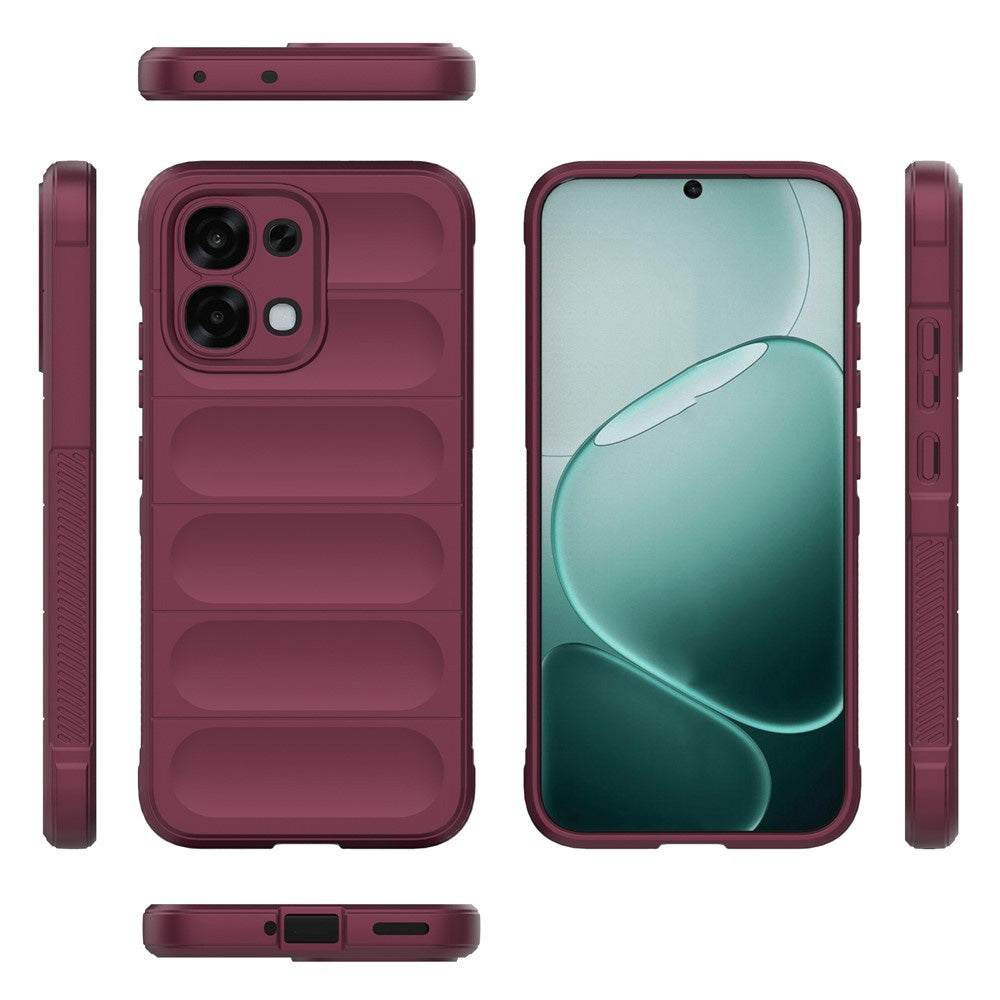 Θήκη για Oppo A6 Pro 5G / A6 Pro 4G, Techsuit, Magic Shield, Βυσσινί