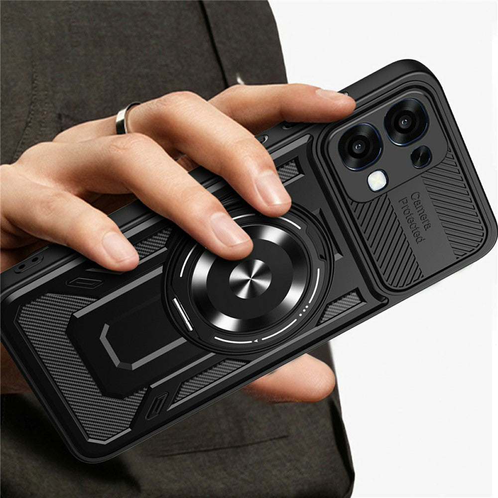 Θήκη για Oppo A6 Pro 5G / A6 Pro 4G, Techsuit, RuggedCam, Γκρι