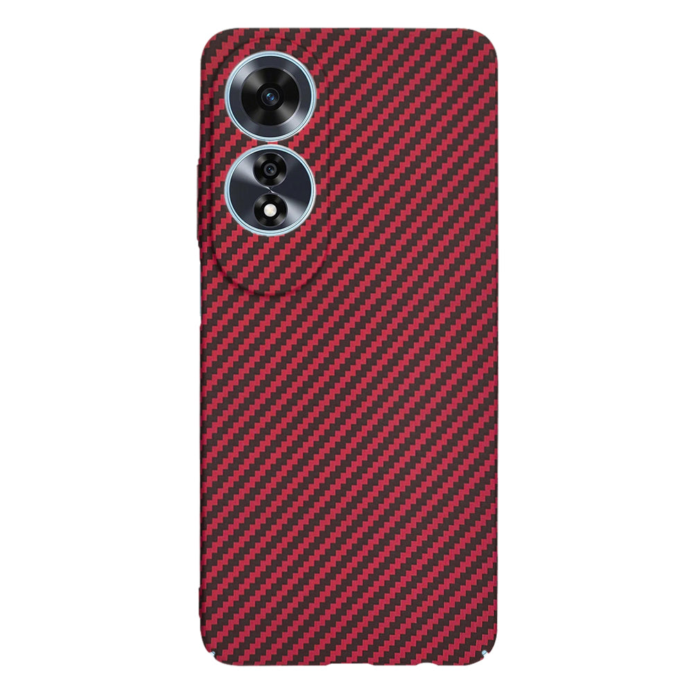 Θήκη για Oppo A60, Techsuit, Carbonite FiberShell, Κόκκινο