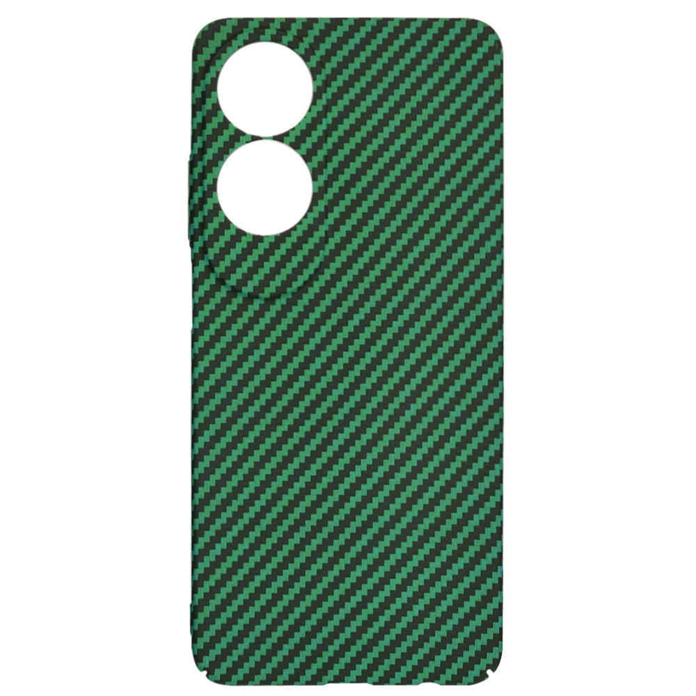 Θήκη για Oppo A60, Techsuit, Carbonite FiberShell, Πράσινο