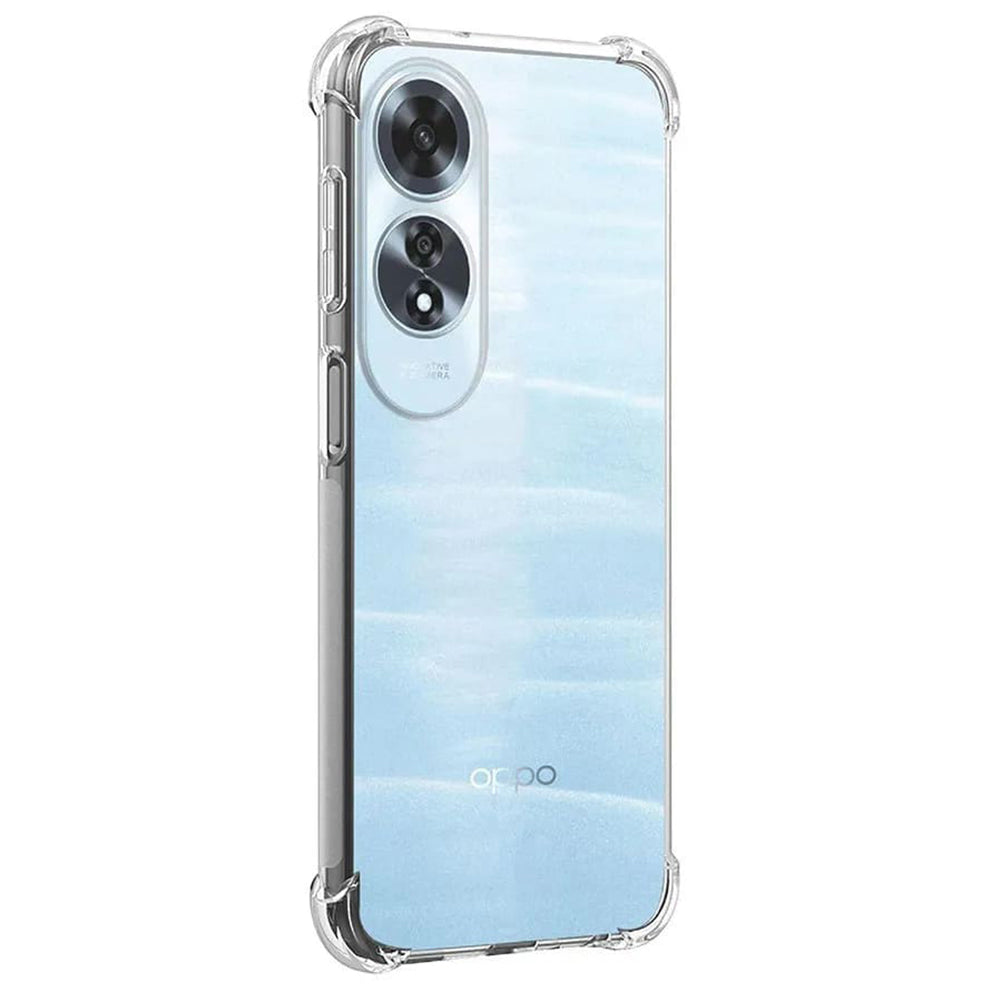 Θήκη για Oppo A60, Techsuit, Ανθεκτική σε Κρούσεις Διαφανής, Διάφανη