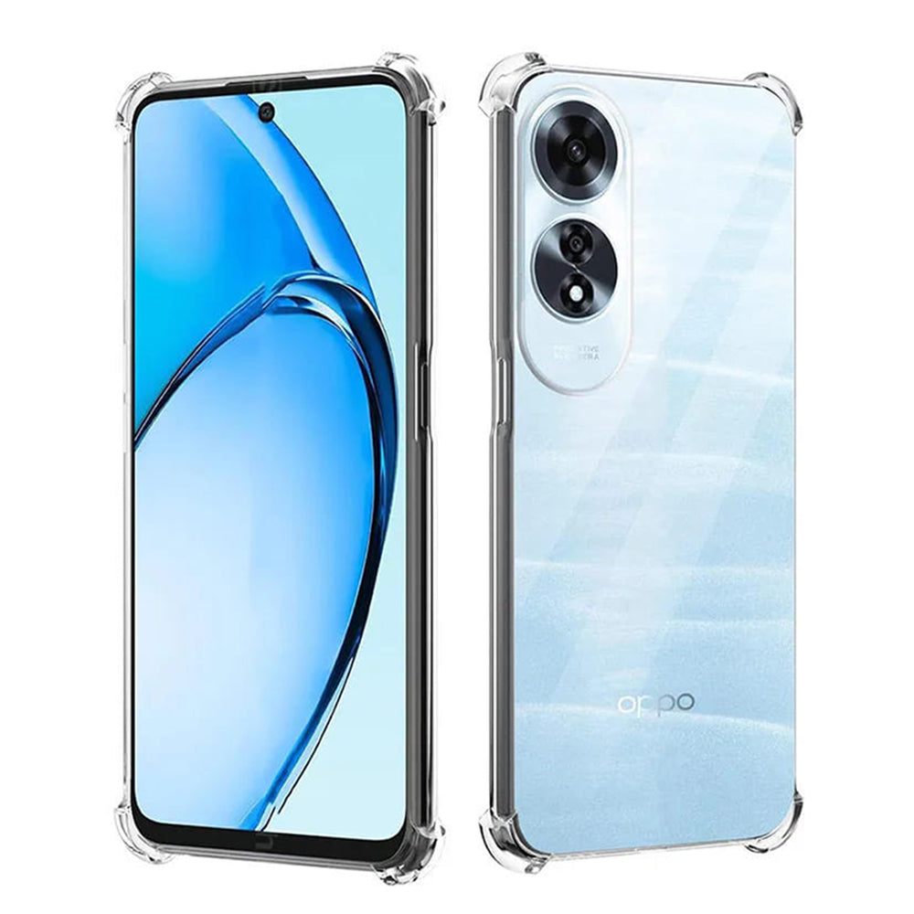Θήκη για Oppo A60, Techsuit, Ανθεκτική σε Κρούσεις Διαφανής, Διάφανη