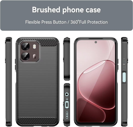 Θήκη για Oppo A6k 4G / A6x 4G / A6x / A6 4G, Techsuit, Carbon, Μπλε