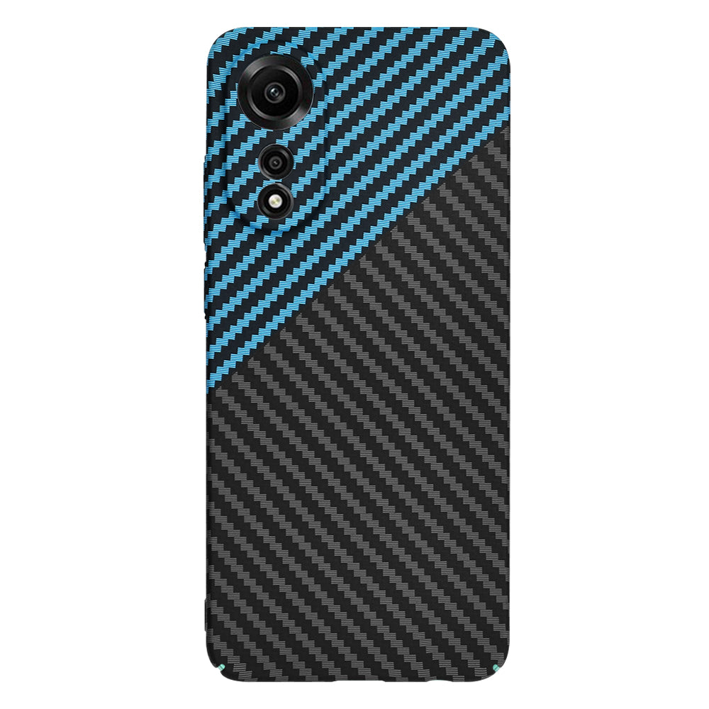 Θήκη για Oppo A78 4G, Techsuit, Carbonite FiberShell, Μαύρο Μπλε