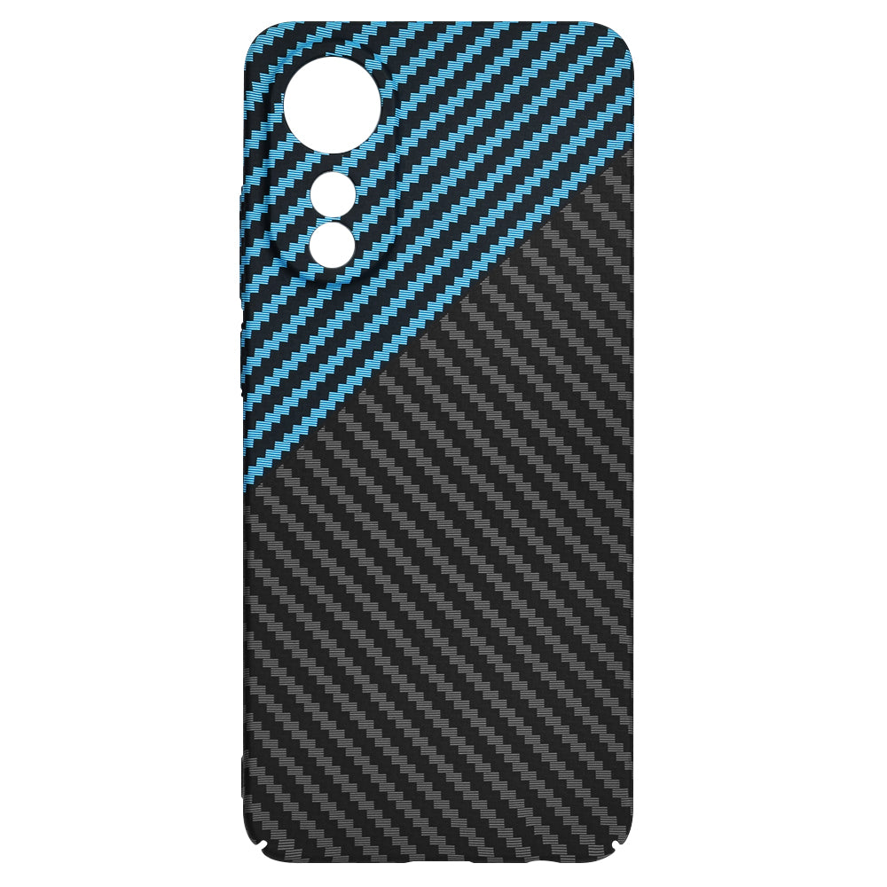 Θήκη για Oppo A78 4G, Techsuit, Carbonite FiberShell, Μαύρο Μπλε